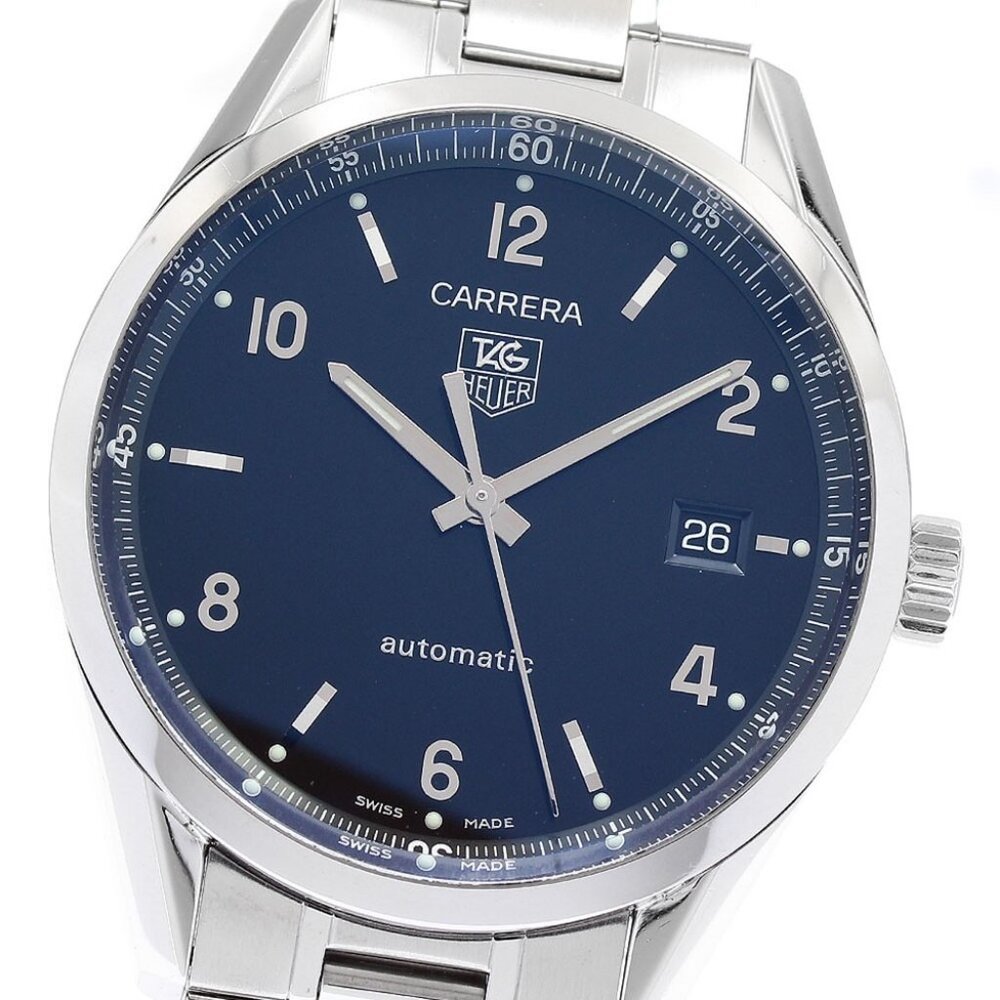 TAG HEUER Carrera WV211B Date black Dial Automatic Men's Watch_890186